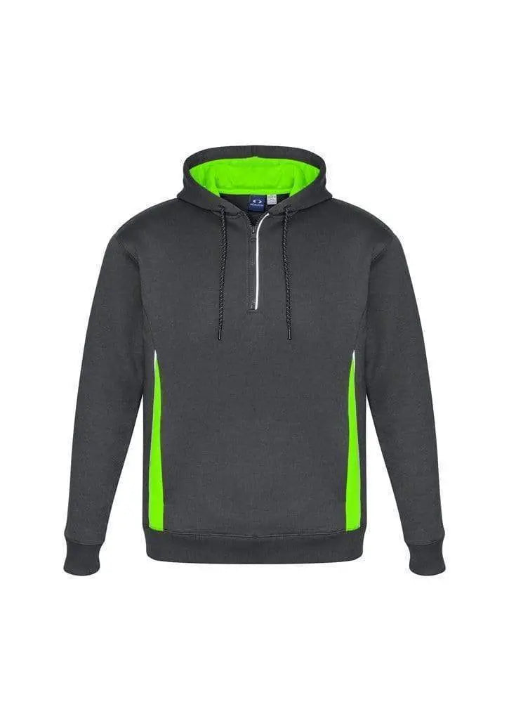 Biz Collection Active Wear Grey/Fluoro Lime/Silver / XS Biz Collection Adult’s Renegade Hoodie SW710M