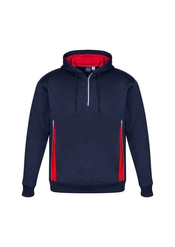 Biz Collection Active Wear Navy/Red/Silver / XS Biz Collection Adult’s Renegade Hoodie SW710M