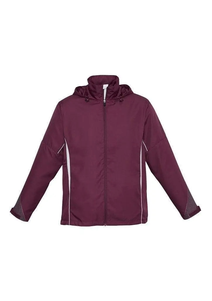 Biz Collection Active Wear Maroon/White / XS Biz Collection Adults Razor Team Jacket J408m