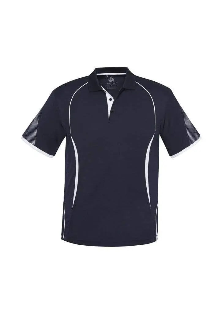 Biz Collection Casual Wear Navy/White / 4 Biz Collection Razor Kids Polo P405KS