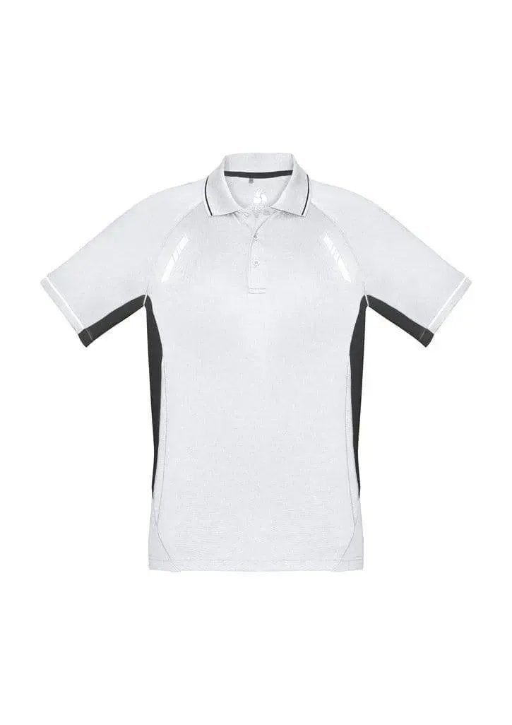 Biz Collection Casual Wear White/Black/Silver / 4 Biz Collection Renegade Kids Polo P700KS
