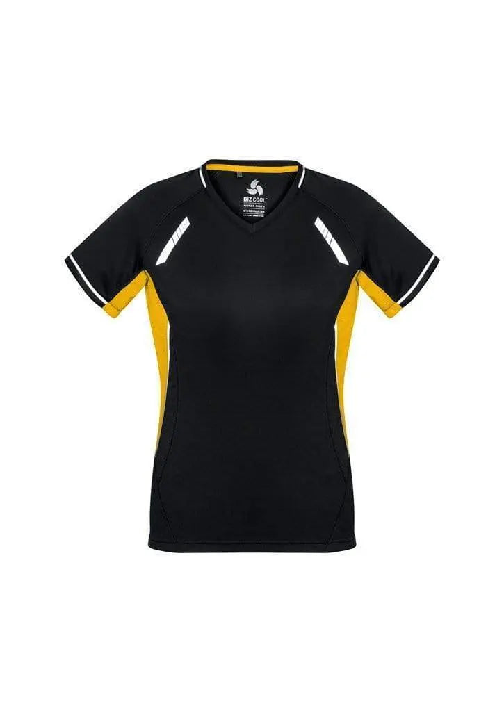 Biz Collection Casual Wear Black/Gold/Silver / 6 Biz Collection Women’s Renegade Tee T701LS