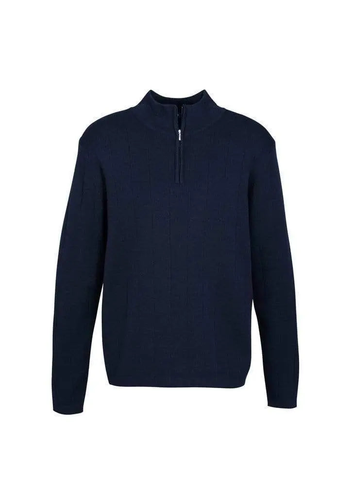 Biz Collection Corporate Wear Navy / XS Biz Collection Men’s 80/20 Wool-rich Pullover Wp10310