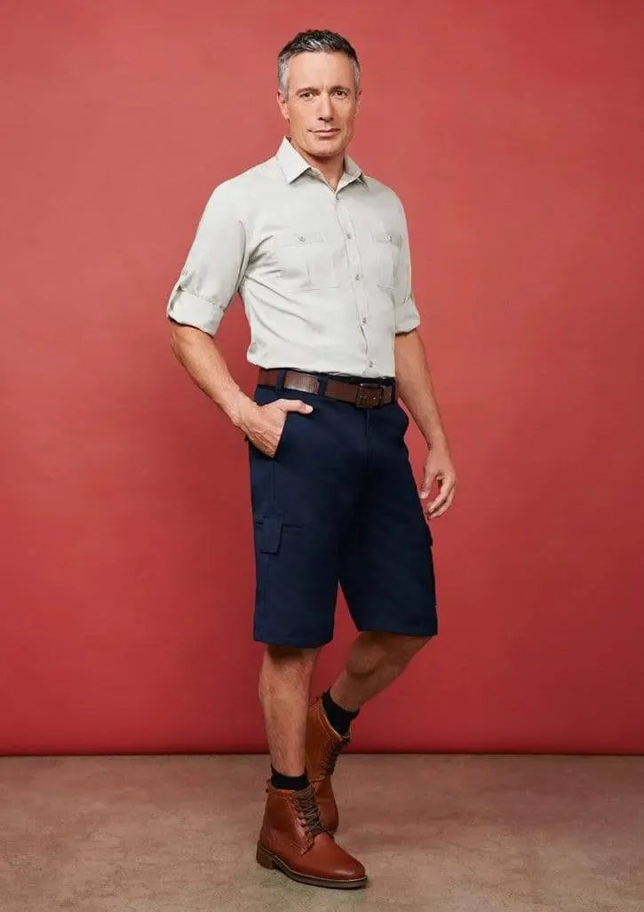Biz Collection Corporate Wear Biz Collection Men’s Detroit Shorts – Stout Bs10112s