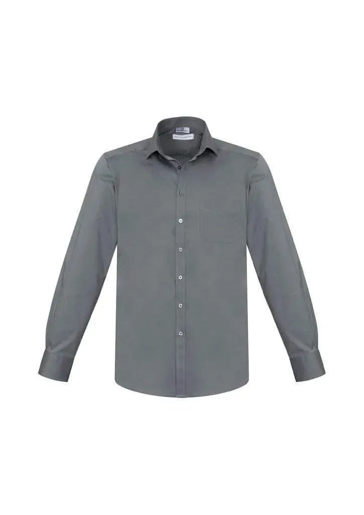 Biz Collection Corporate Wear Platinum / XS Biz Collection Men’s Monaco Long Sleeve Shirt S770ml