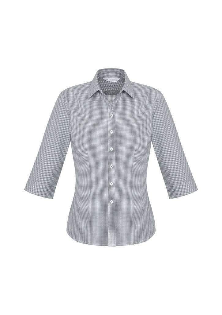 Biz Collection Corporate Wear Silver / 6 Biz Collection Women’s Ellison 3/4 Sleeve Shirt S716lt