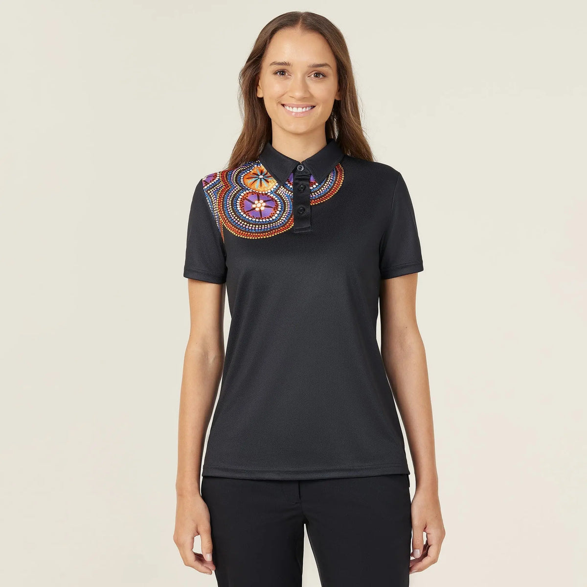 NNT Bush Tucker Women's Indigenous Corporate Polo Shirt CATUSW NNT
