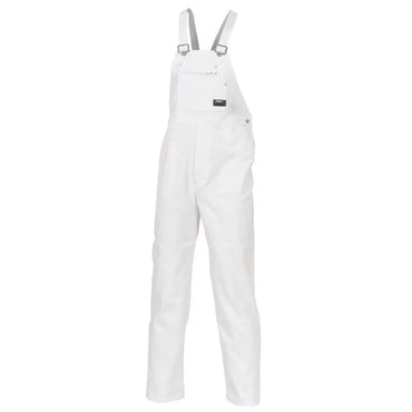 Dnc Workwear Cotton Drill Bib And Brace Overall - 3111 Work Wear DNC Workwear White 77R