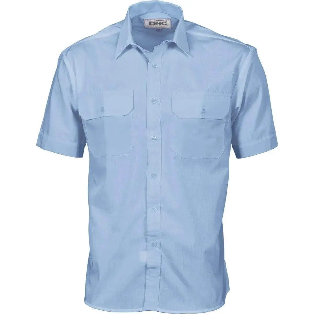 Dnc Workwear Polyester Cotton Short Sleeve Work Shirt - 3211 Metro Workwear.