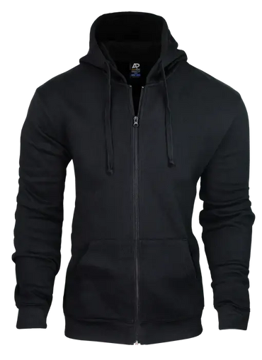 Kids Zip Hoodie Queenscliff 3528 Casual Wear Aussie Pacific 4 Black