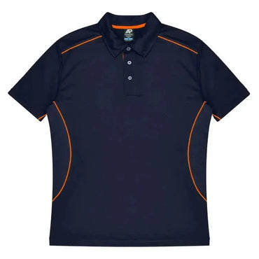 Aussie Pacific Kuranda Men's Polo Shirt 1323 Aussie Pacific NAVY/FLURO ORANGE S