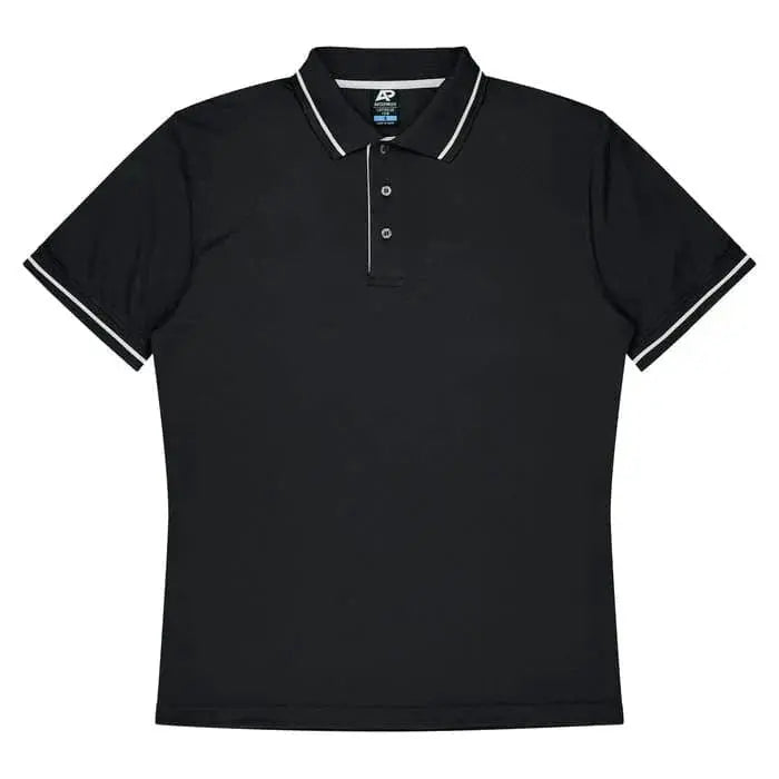 Aussie Pacific Cottesloe Kids Polo Shirt 3319 Aussie Pacific BLACK/WHITE 4