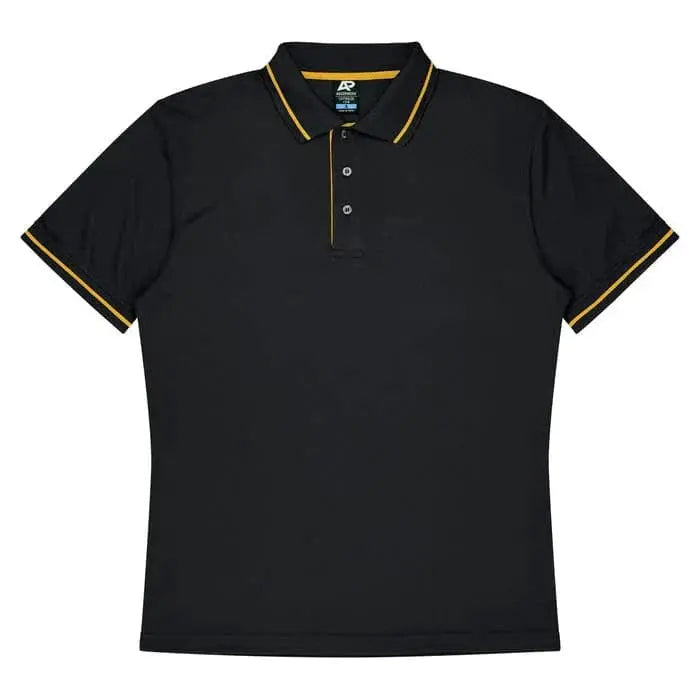 Aussie Pacific Cottesloe Kids Polo Shirt 3319 Aussie Pacific BLACK/GOLD 4