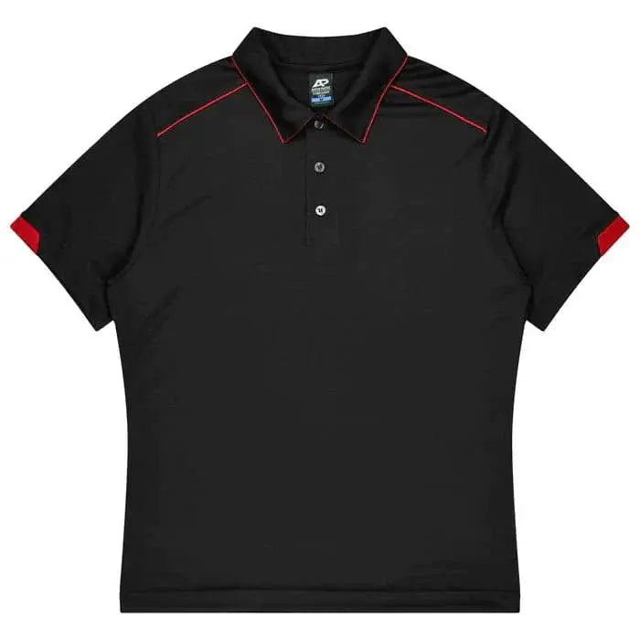 Aussie Pacific Currumbin Kids Polo Shirt 3320 Aussie Pacific BLACK/RED 4