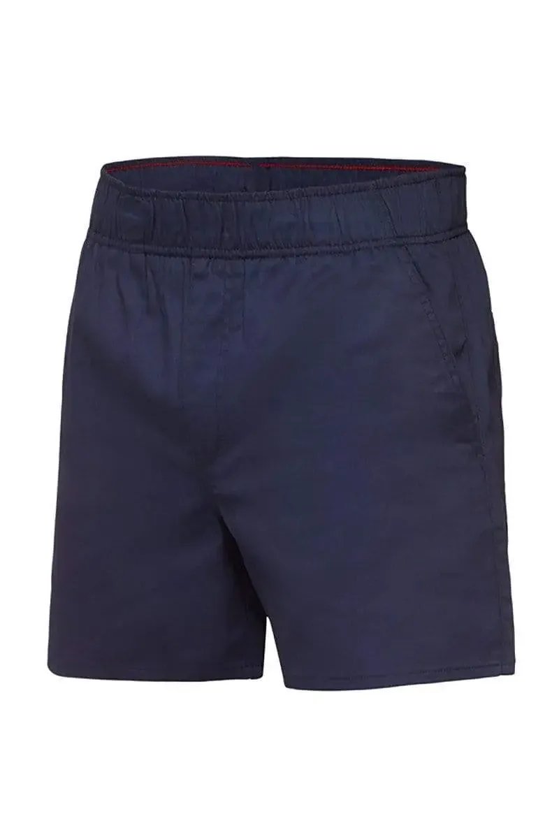 Hard Yakka Elastic Waist Shorts Y05545 in Navy