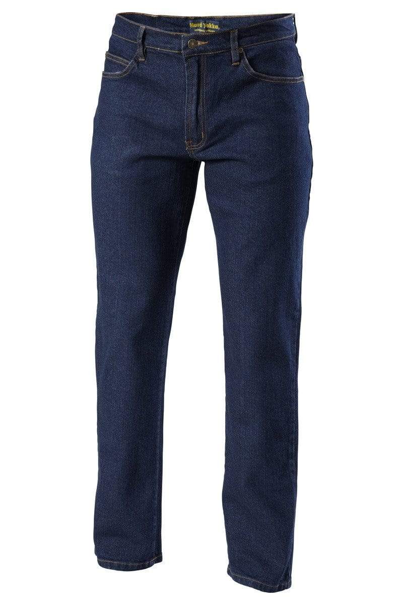 Hard Yakka Stretch Jeans Y44610 in Navy