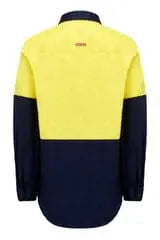 Hard Yakka Core Hi-Vis Cotton Drill Shirt Y04605 Work Wear Hard Yakka