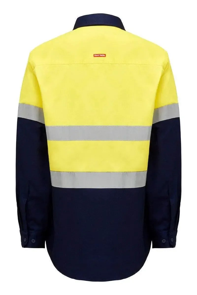 Hard Yakka Hi Vis Reflective Work Shirt Y04615 Work Wear Hard Yakka