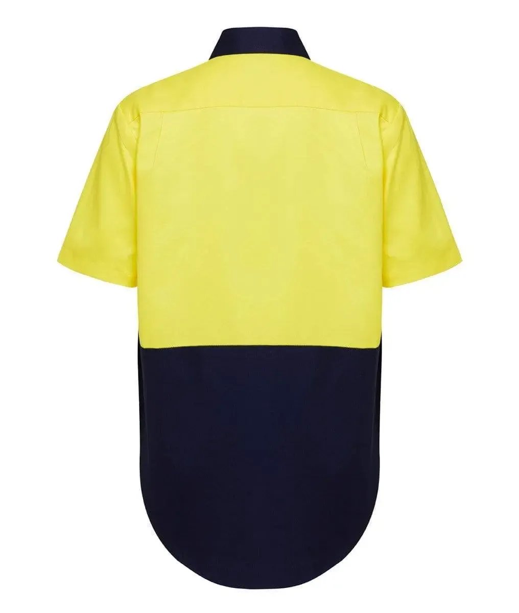 Hard Yakka Short Sleeve Hi Vis Shirt Y04620 Work Wear Hard Yakka