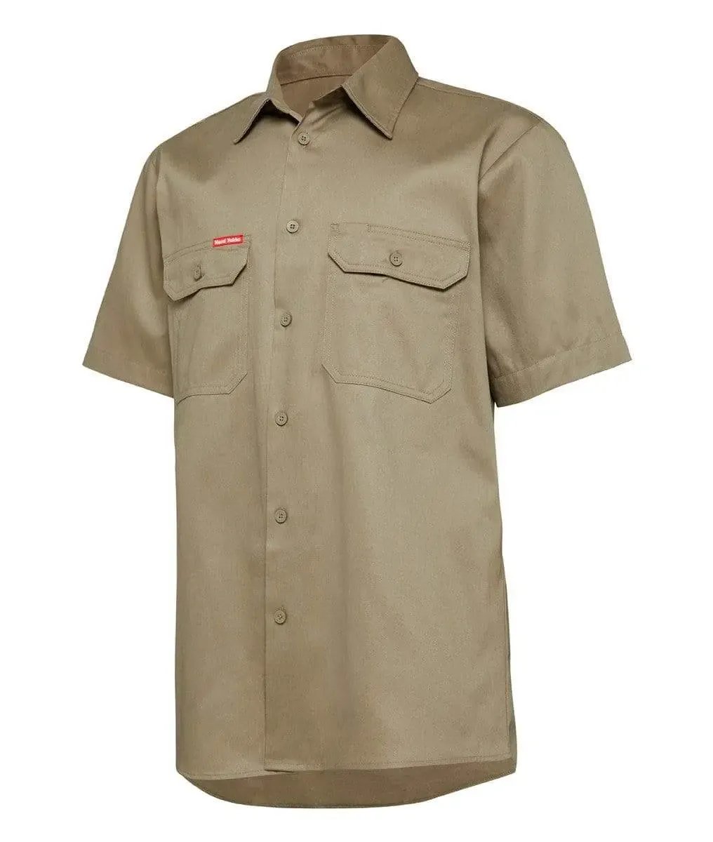 Hard Yakka Short Sleeve Vented Shirt Y04625 in Khaki