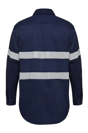 Hard Yakka Taped Long Sleeve Cotton Drill Shirt Y07227 Work Wear Hard Yakka