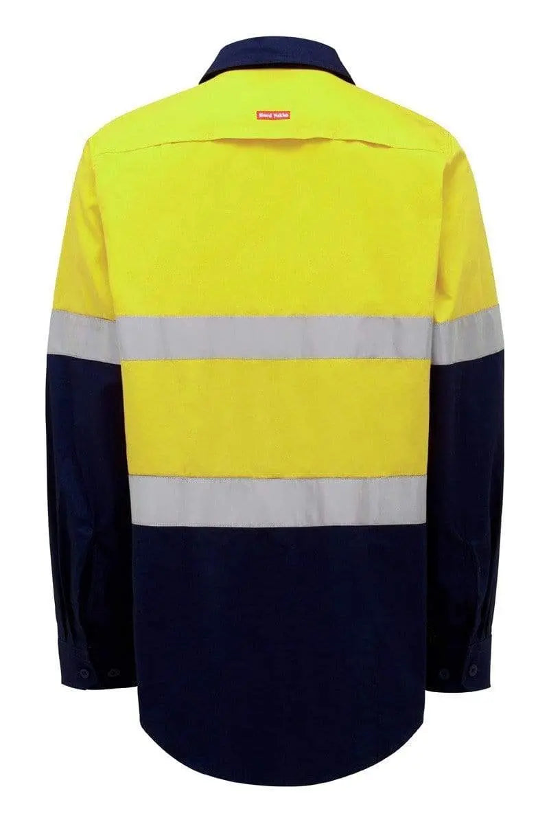 Hard Yakka Women's Taped Hi Vis Shirt Y08805 Work Wear Hard Yakka