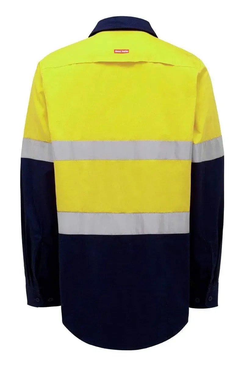Hard Yakka Women's Taped Hi Vis Shirt Y08805 Work Wear Hard Yakka