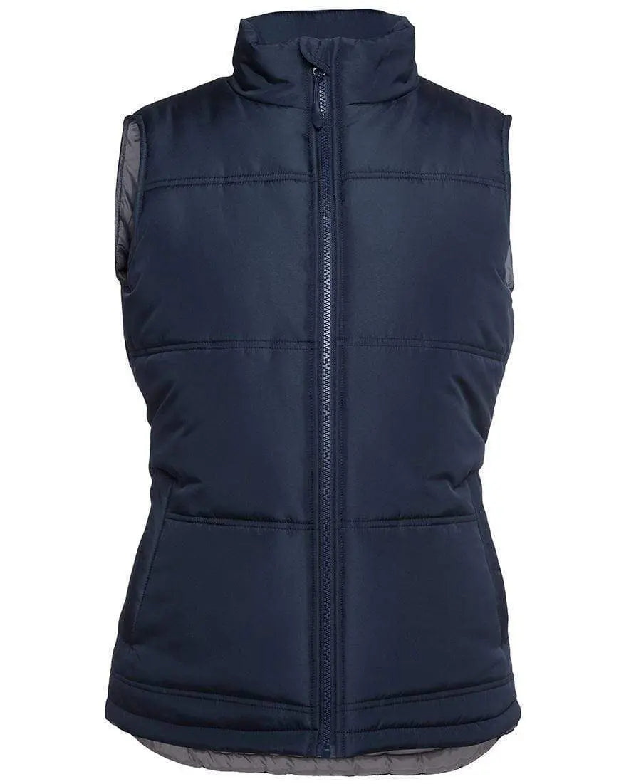 Jb's Wear Active Wear Navy/Grey / 8 JB'S Women’s Adventure Puffer Vest 3ADV1