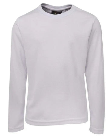 Jb's Wear Casual Wear White / 4 JB'S Kid’s & Adult’s L/S Poly Tee 7PLFT