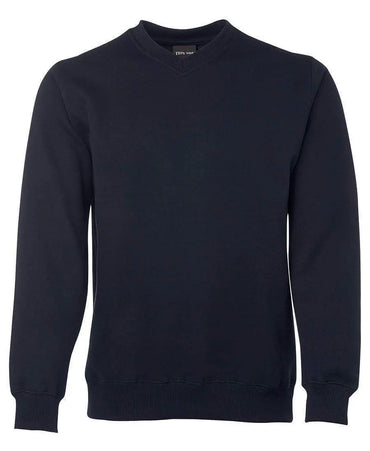 Jb's Wear Casual Wear Navy / S JB'S V-Neck Fleecy Sweat