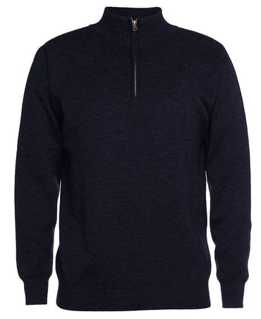 Jb's Wear Corporate Wear Navy / S JB'S Men's Corporate 1/2 Zip Jumper 6JHZ