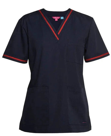 JB'S Women’s Contrast Scrubs Top 4SCT1 - Simply Scrubs Australia