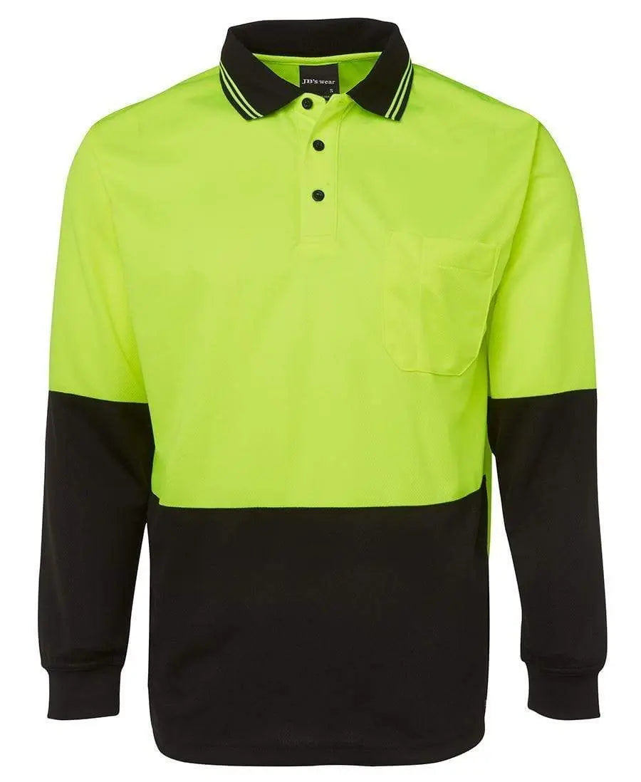 Parrot Green and black polo T-shirt