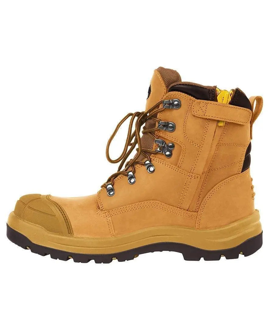 Jb's Wear Work Wear Wheat / 6 JB'S Side Zip Boot 9F1