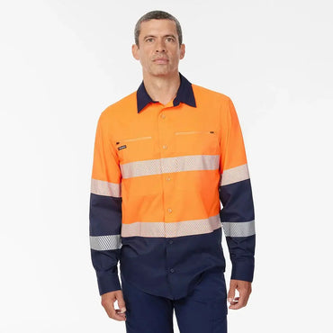 KingGee Drycool Hi Vis Taped Shirt K54037 Metro Workwear