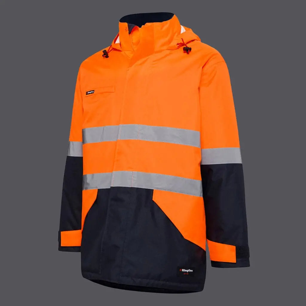 KingGee Reflective Insulated Wet Weather Jacket K55010 KingGee