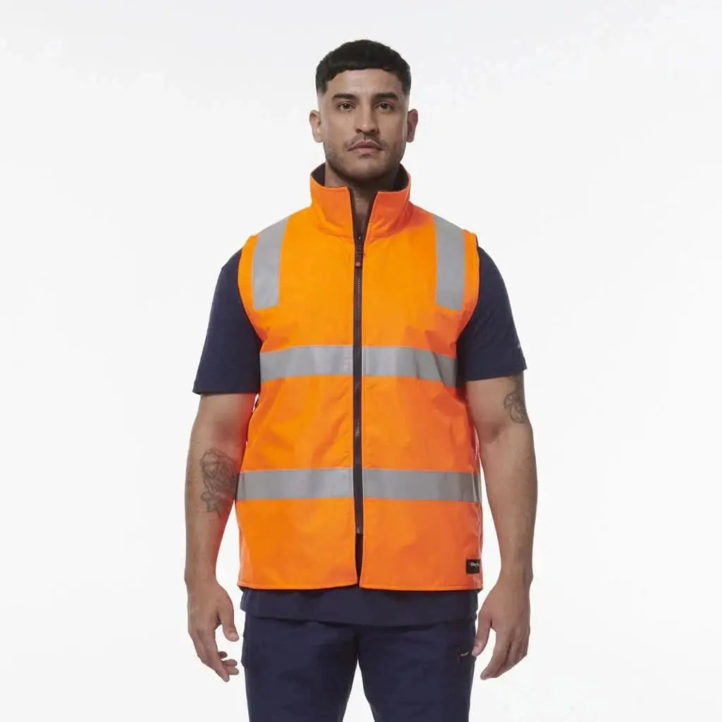 KingGee Reflective Spliced Insulated Vest K55031
