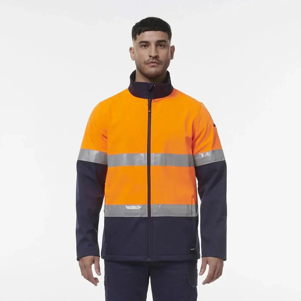 KingGee Reflective Spliced Soft Shell Jacket K55034Â