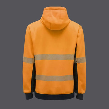 KingGee Hi Vis Reflective Pull Over Hoodie K55054 KingGee