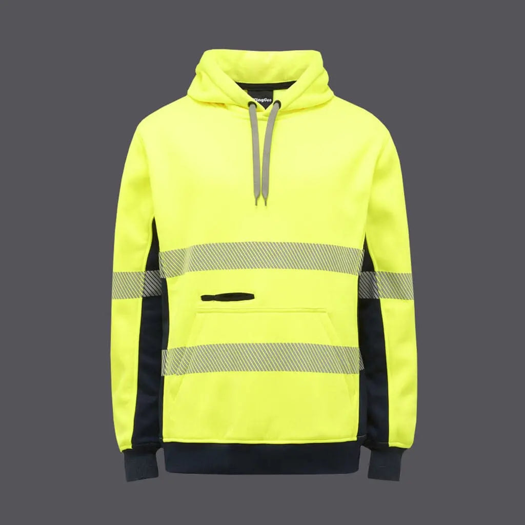 KingGee Hi Vis Reflective Pull Over Hoodie  K55054 KingGee