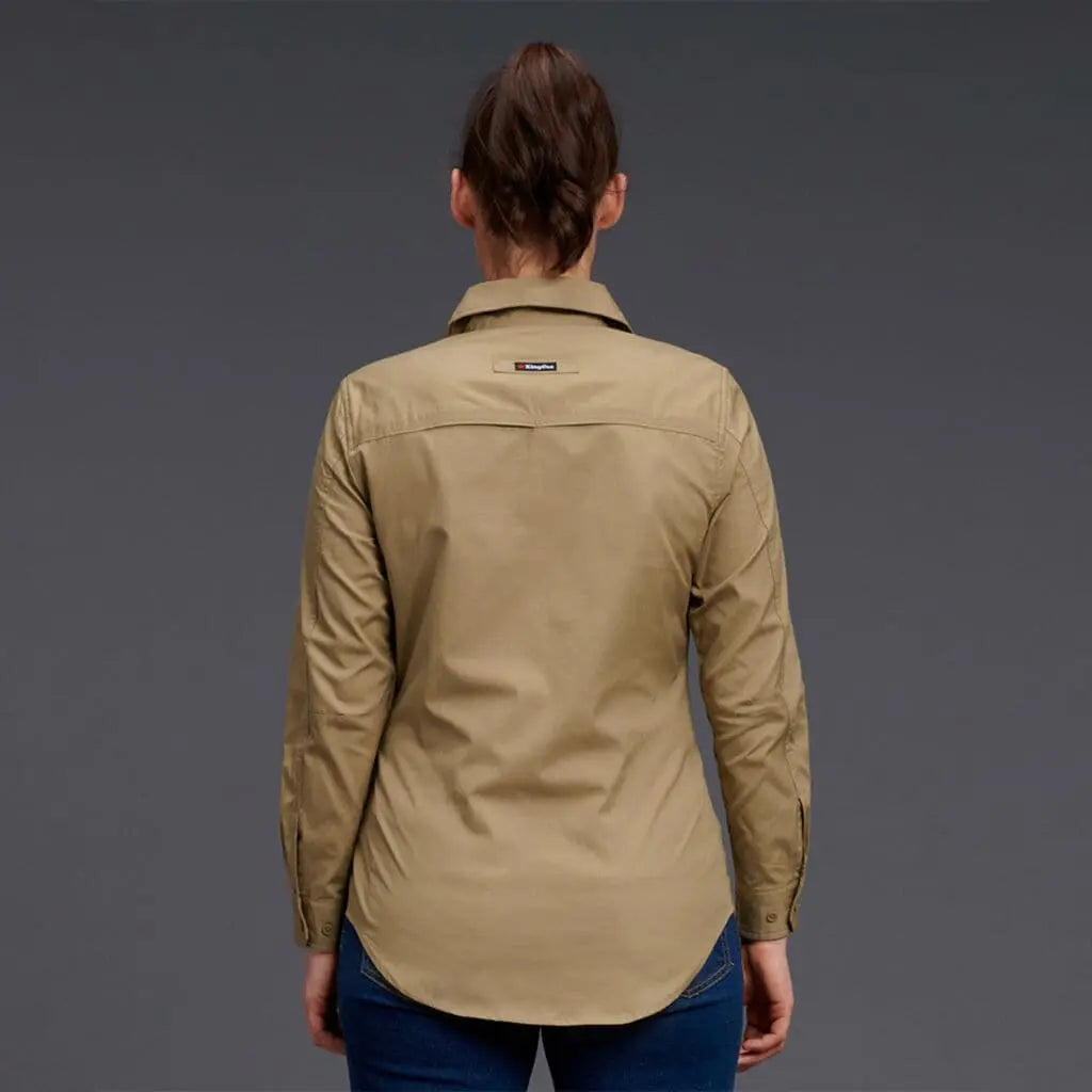 KingGee Women's Workcool 2 Shirt Long Sleeve K69880 KingGee