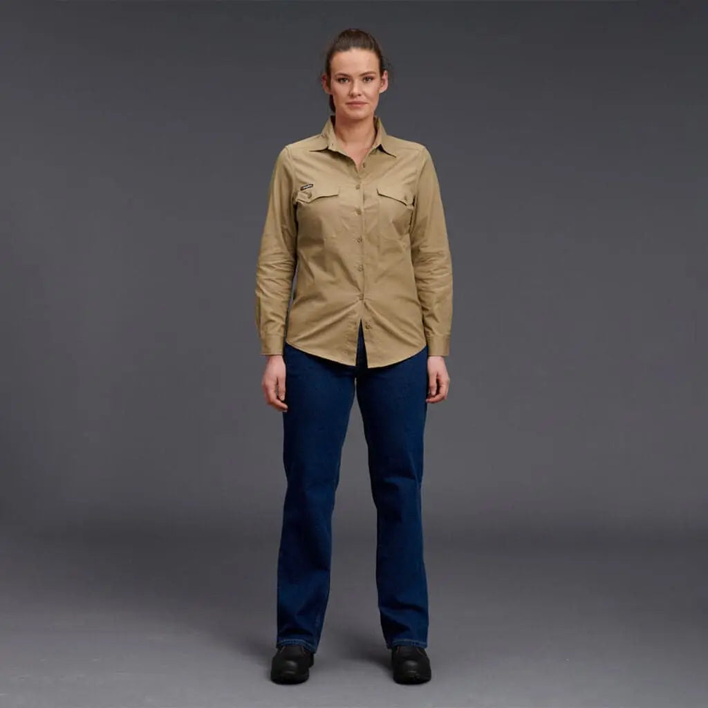 KingGee Women's Workcool 2 Shirt Long Sleeve K69880 KingGee