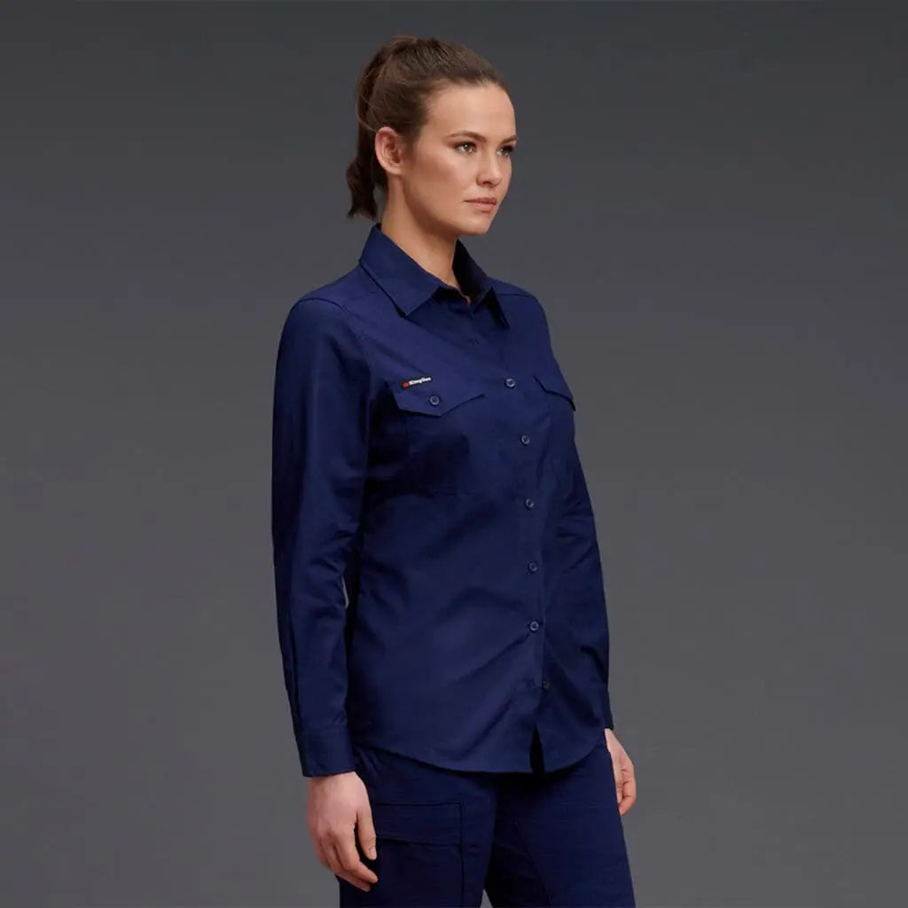 KingGee Women's Workcool 2 Shirt Long Sleeve K69880 KingGee