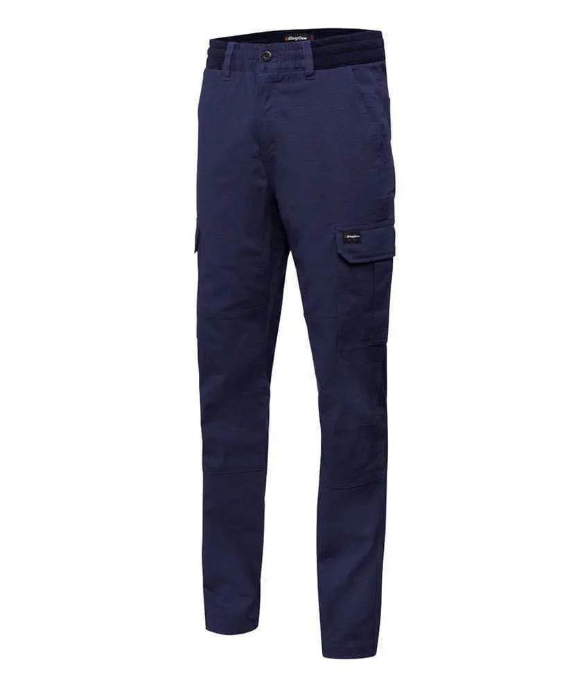 KingGee Rib Comfort Waist Pant K13005 Work Wear KingGee Navy 72 R