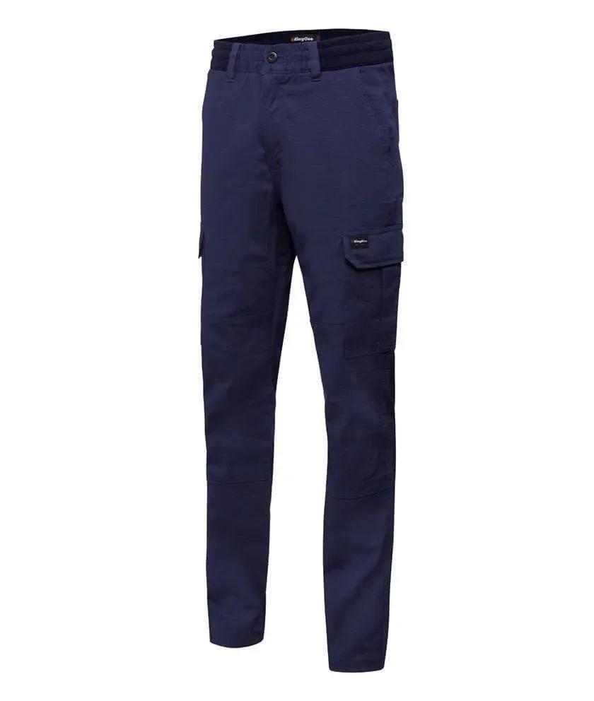 KingGee Rib Comfort Waist Pant K13005 Work Wear KingGee Navy 72 R