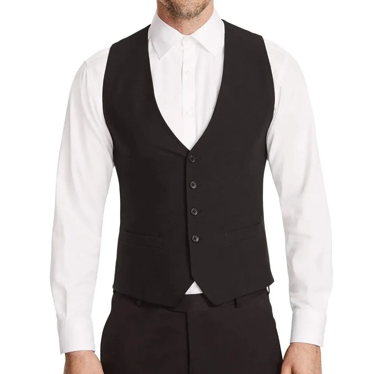 NNT Waistcoat CATBA3 in Black