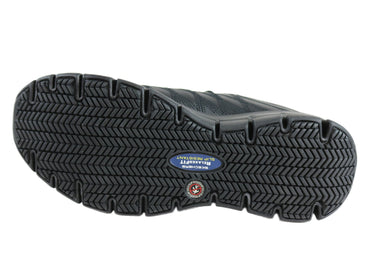 Skechers Women's Leather Relax Fit Sure Track Erath Slip Resistaent Shoe 76576