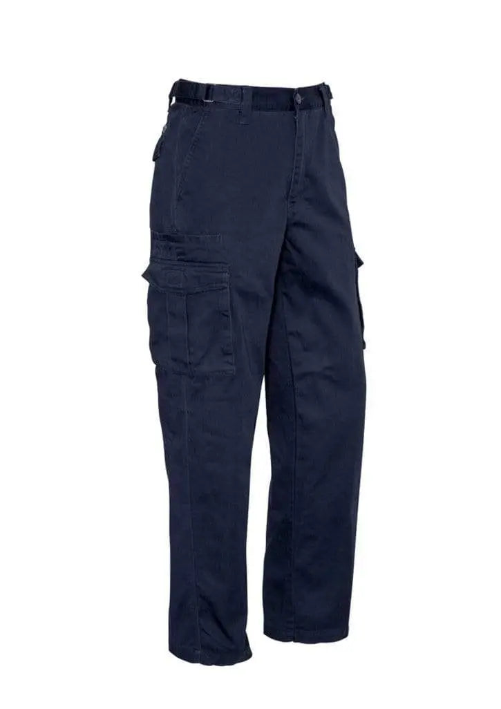 SYZMIK Men’s Basic Cargo Pants (Regular) ZP501 Work Wear Syzmik Navy 72R