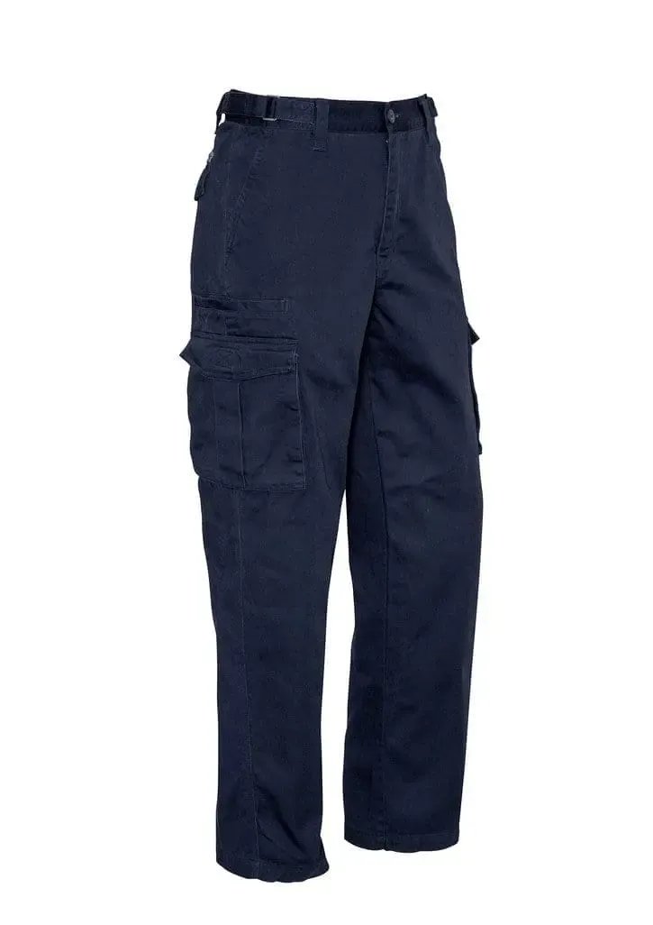 SYZMIK Men’s Basic Cargo Pants (Stout) ZP501S Work Wear Syzmik Navy 87S