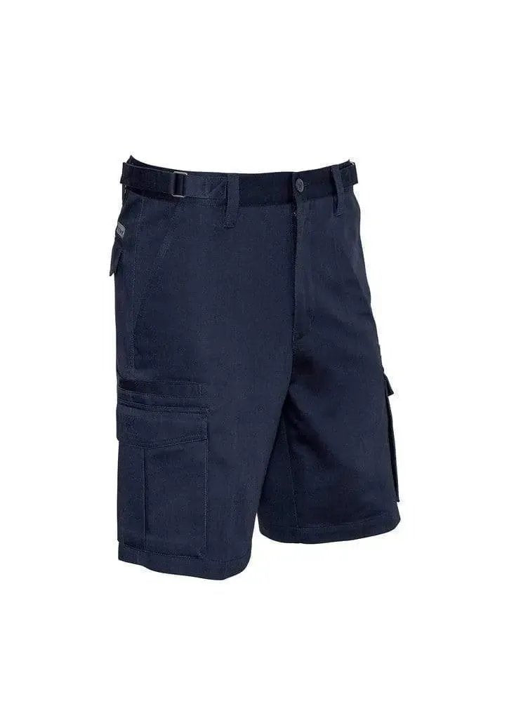 SYZMIK Men’s Basic Cargo Shorts ZS502 Work Wear Syzmik Navy 72